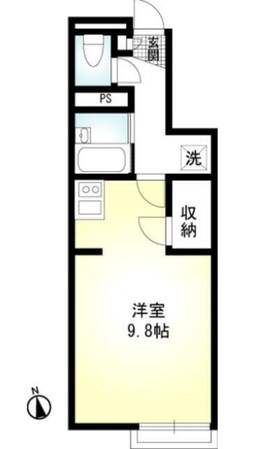 サンフラワーⅡの物件間取画像